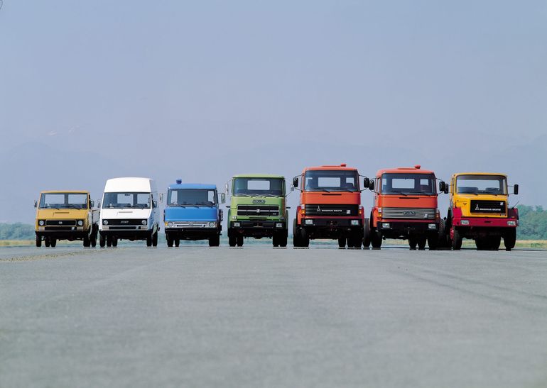 Historyczna gama Iveco