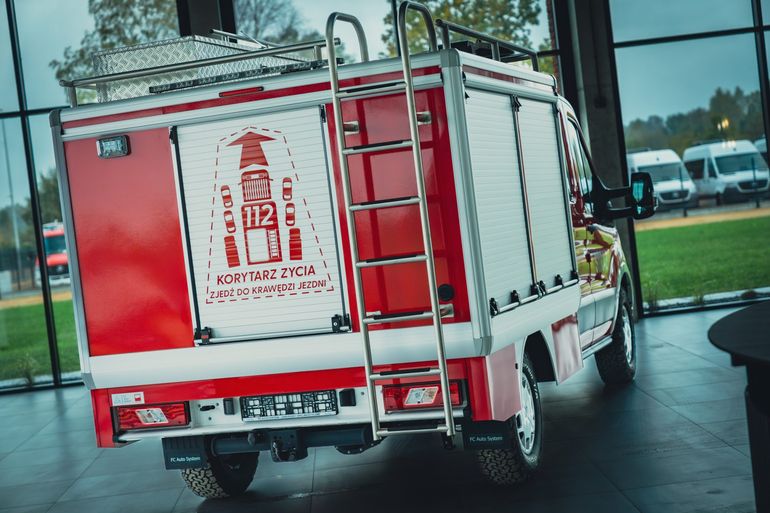 Ford Transit dla Straży Pożarnej