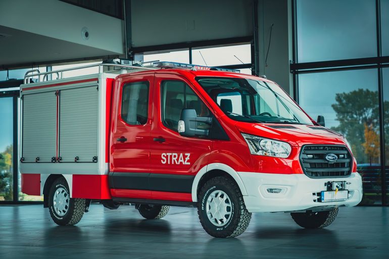 Ford Transit dla Straży Pożarnej