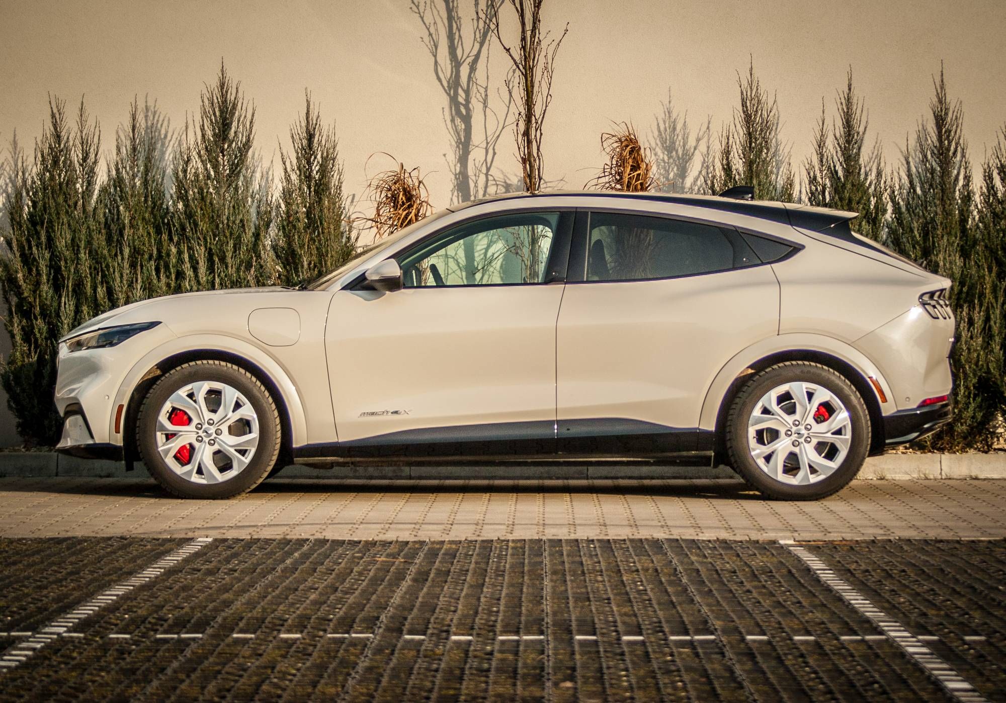 Ford Mustang Mach-E AWD Frost White – TEST – wrażenia z jazdy, dane techniczne, opinia