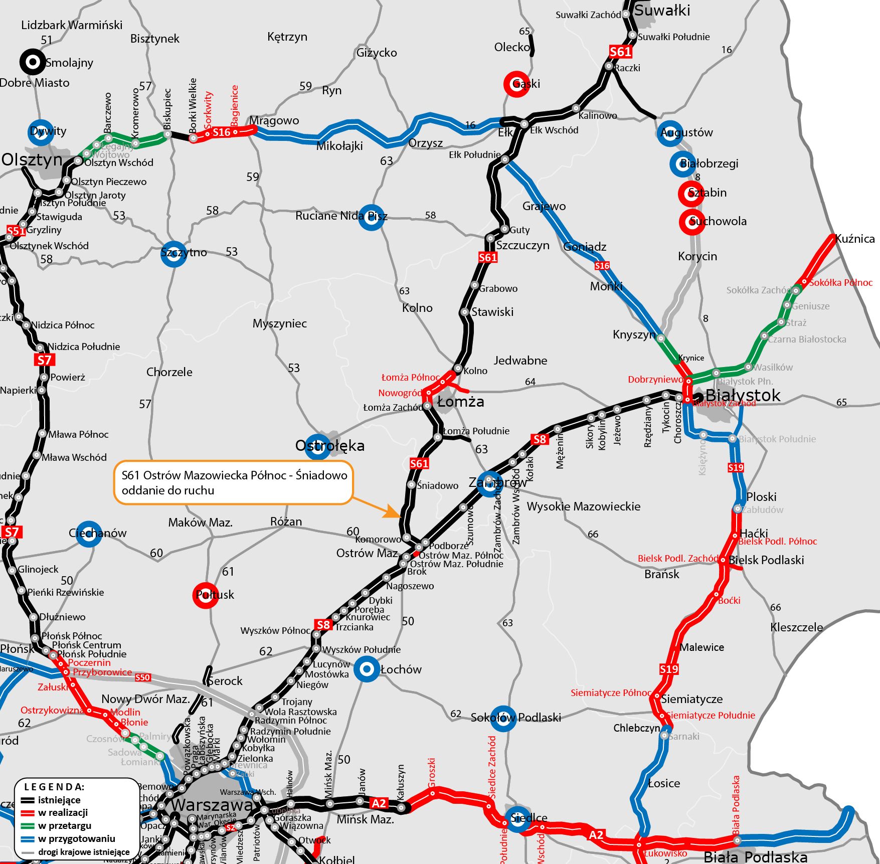 Budowa Via Baltica już prawie zakończona! Pozostał tylko jeden odcinek