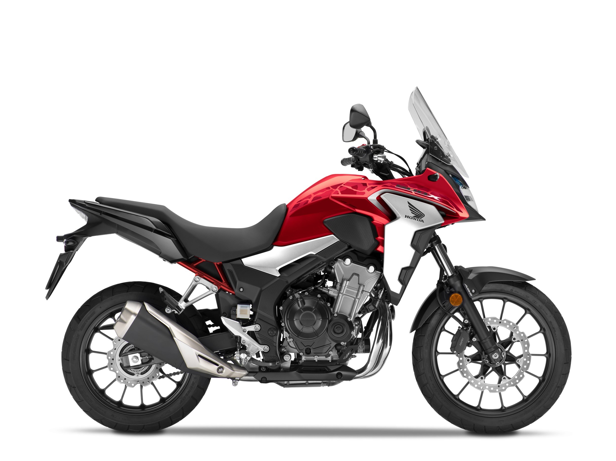 Honda CB500X 2021 - kompaktowy motocykl typu adventure w nowych wersjach kolorystycznych. Dane techniczne