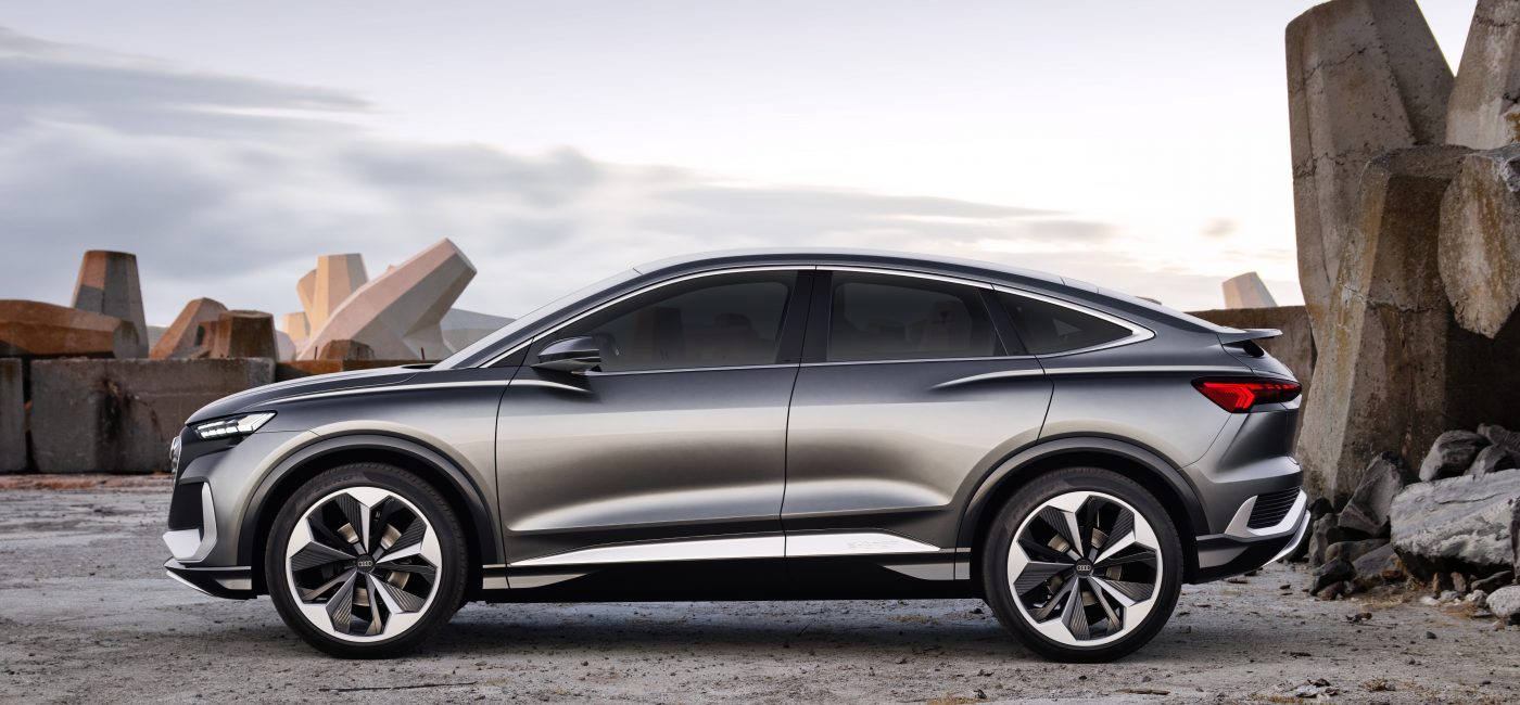 Koncepcyjny model Audi Q4 Sportback e-tron zadebiutuje na Greentech Festival