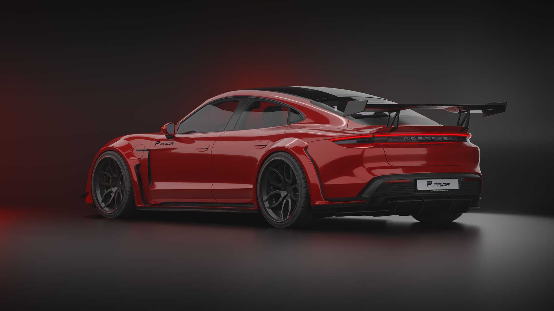 Elektryczne Porsche Taycan od Prior Design - przepis na tuning wprost z japoÅskiego warsztatu