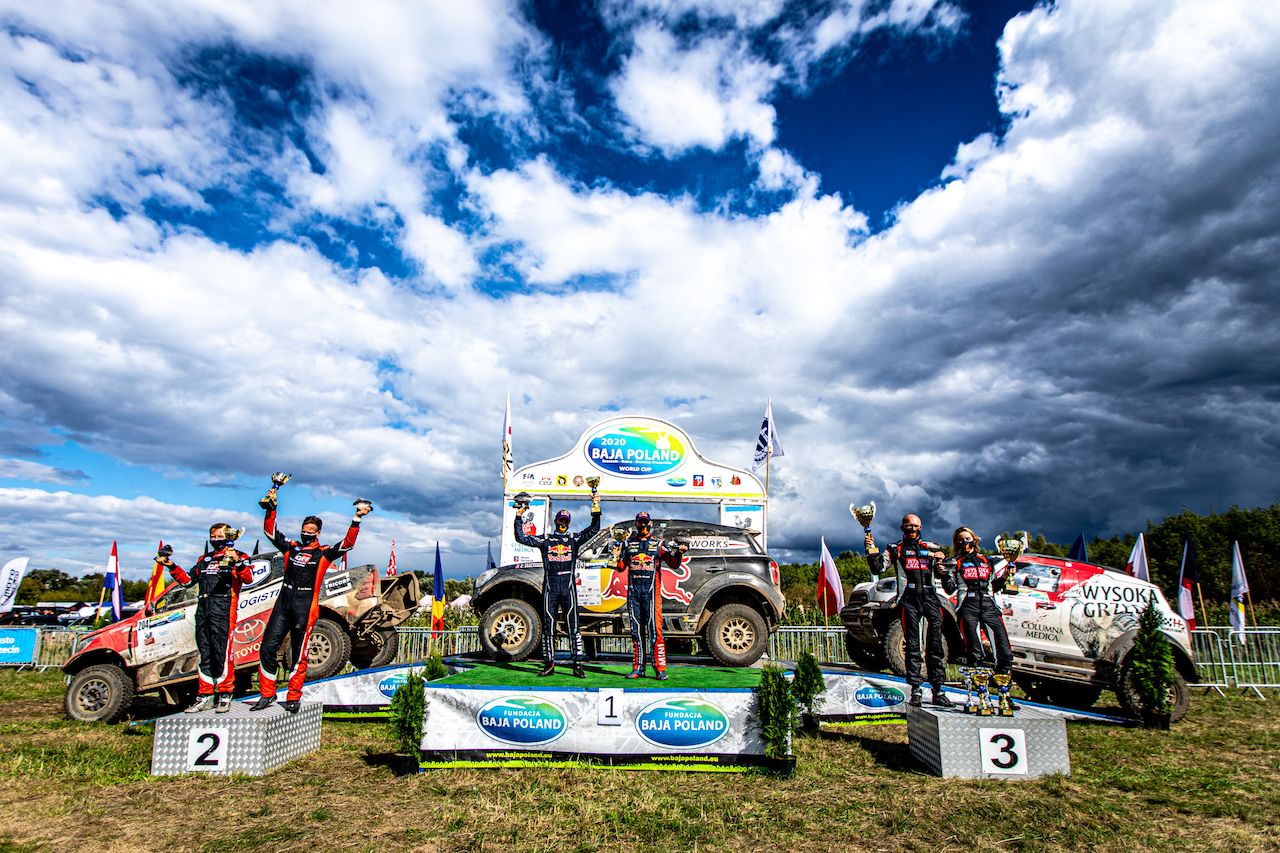 Wysoka GrzÄda Baja Poland: Stephane Peterhansel z Edouardem Boulangerem wygrali najwaÅ¼niejszÄ motorsportowÄ imprezÄ roku w Polsce!