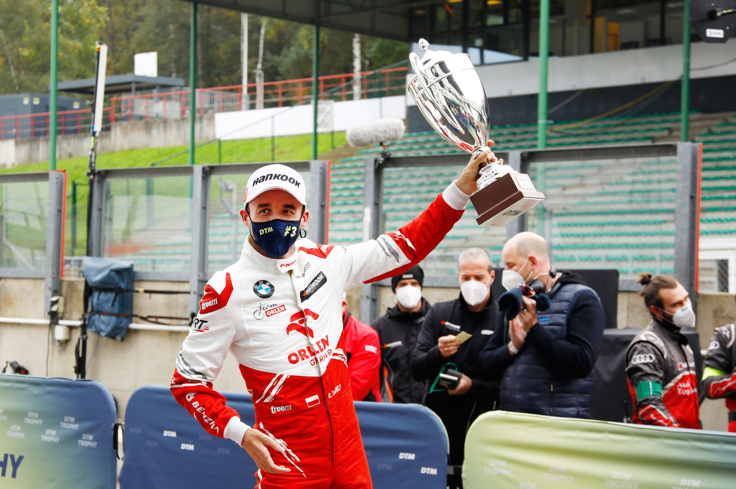 Pierwsze podium Roberta Kubicy w DTM