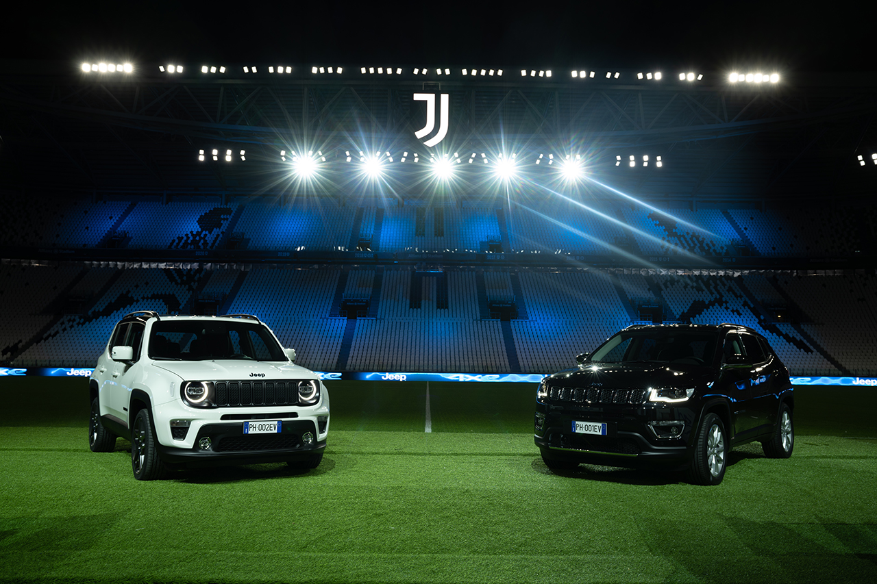 Juventus promuje elektryczne Jeepy â zobacz na filmie!