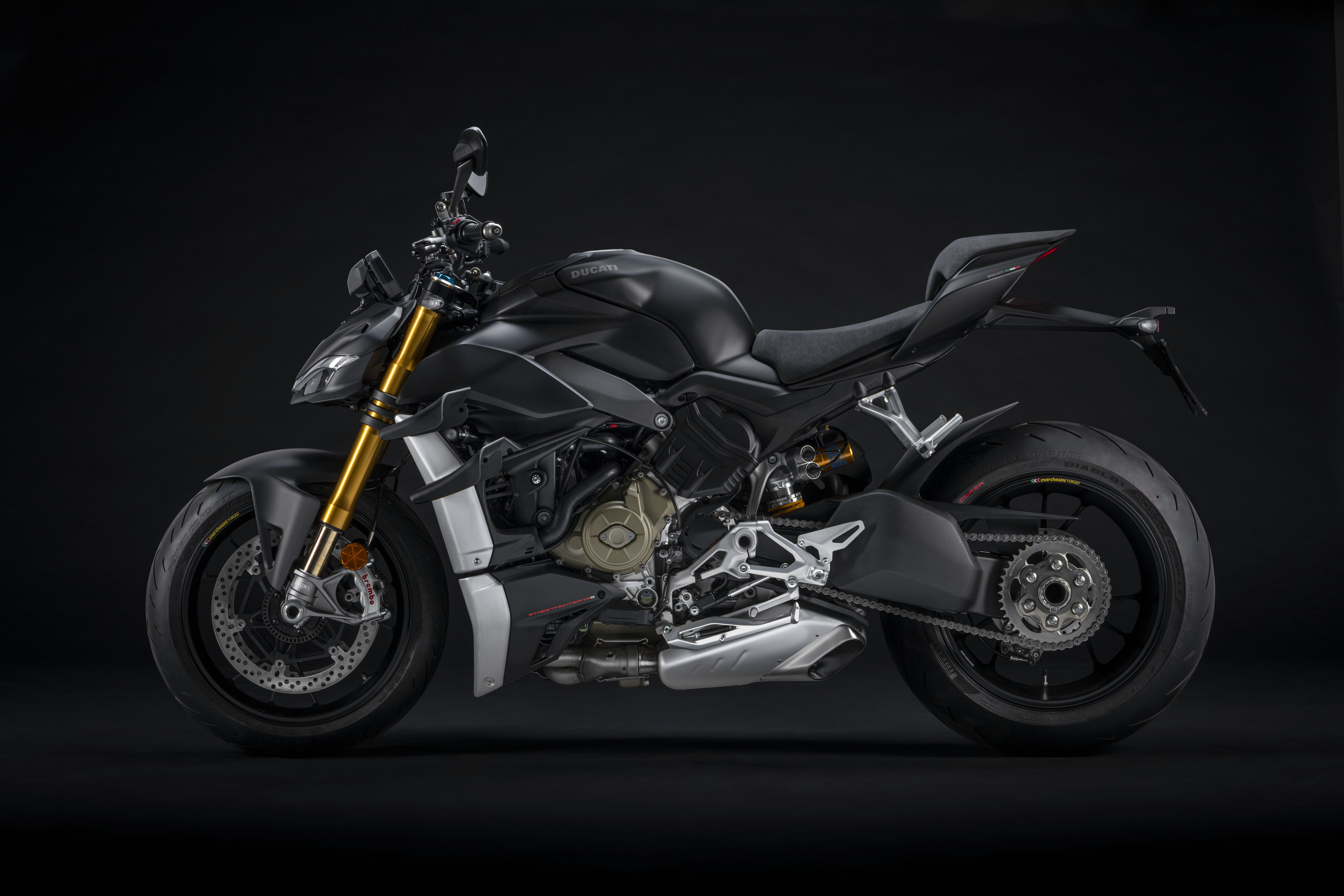 Ducati Streetfighter V4 2021 - w nowej kolorystyce âDark Stealthâ