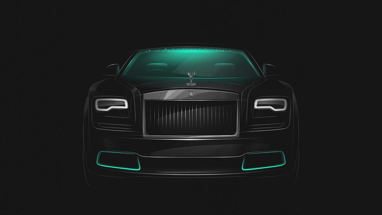 Rolls-Royce Wraith w tajemniczej, limitowanej wersji Kryptos Collection