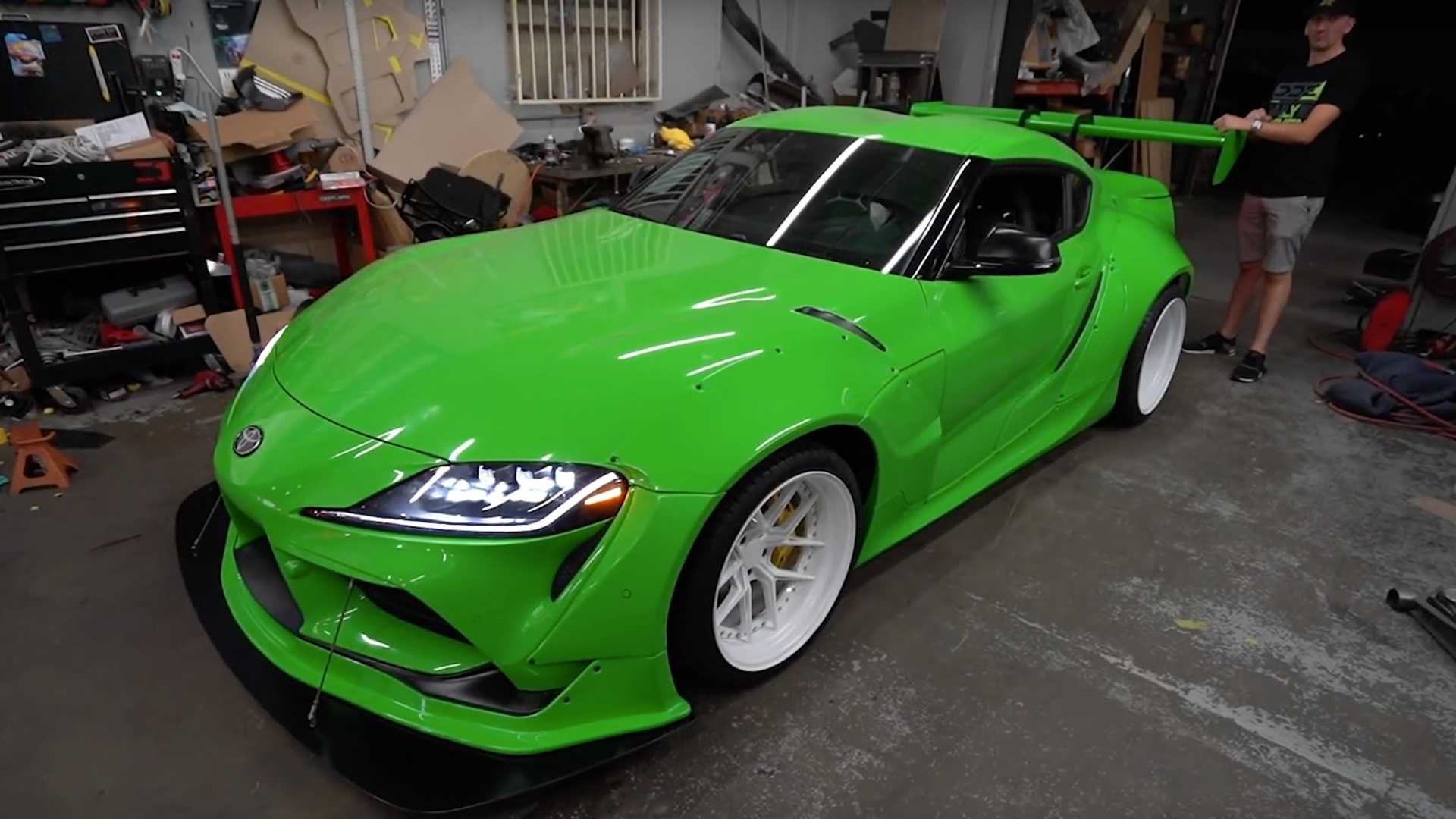 Toyota Supra A90 od Rocket Bunny - wyÅcigÃ³wka rodem z Need for Speed