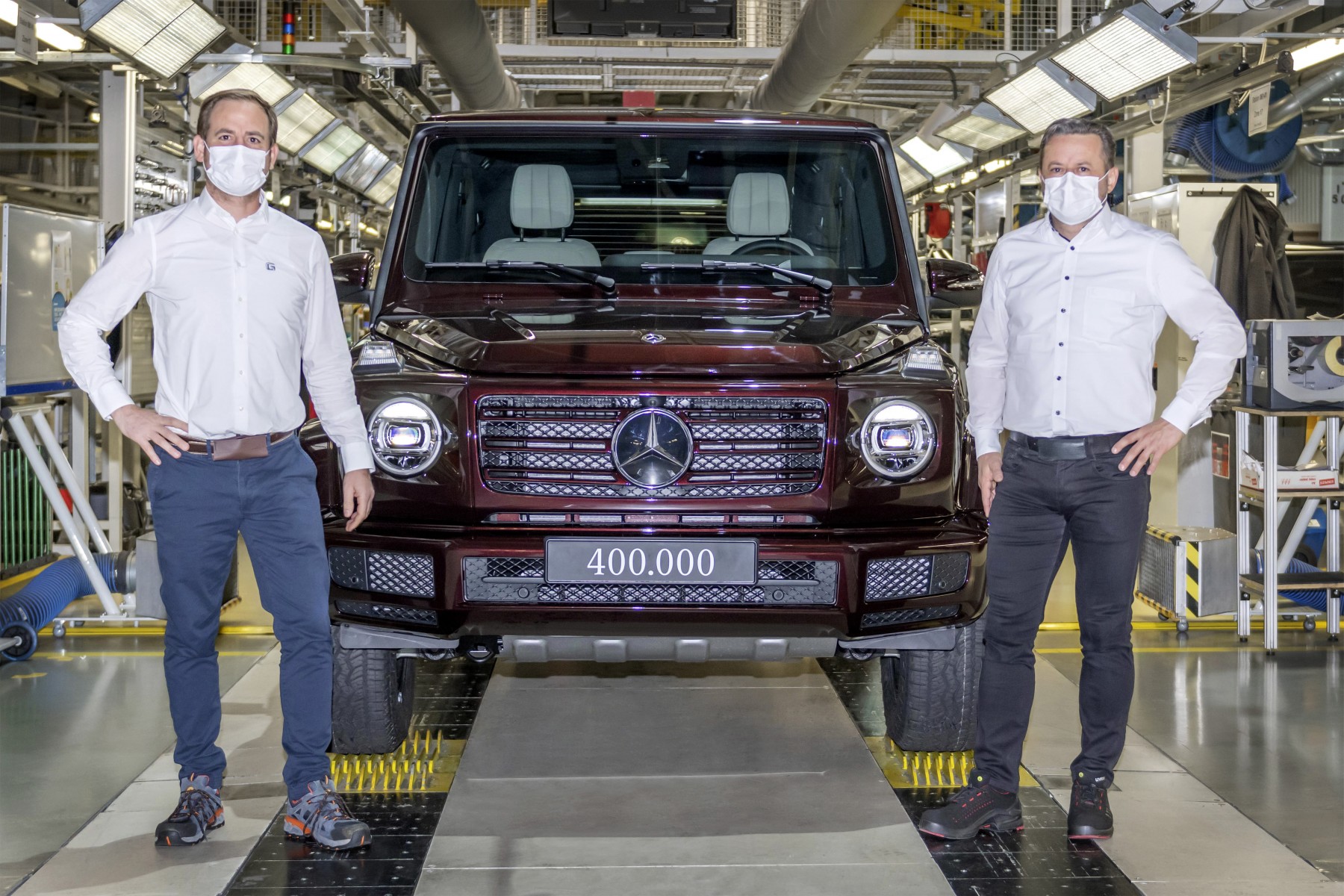 Mercedes-Benz Klasa G: off-roadowa ikona doczekaÅa siÄ 400-tysiÄcznego egzemplarza. Do kogo trafi?