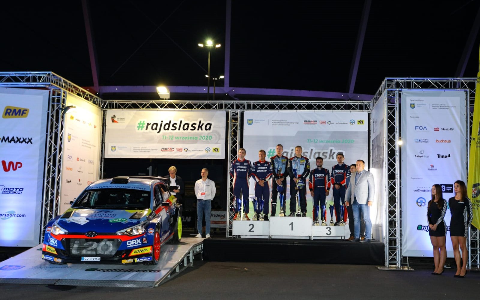 Hyundai Poland Racing zwyciÄÅ¼a w Rajdzie ÅlÄska 2020
