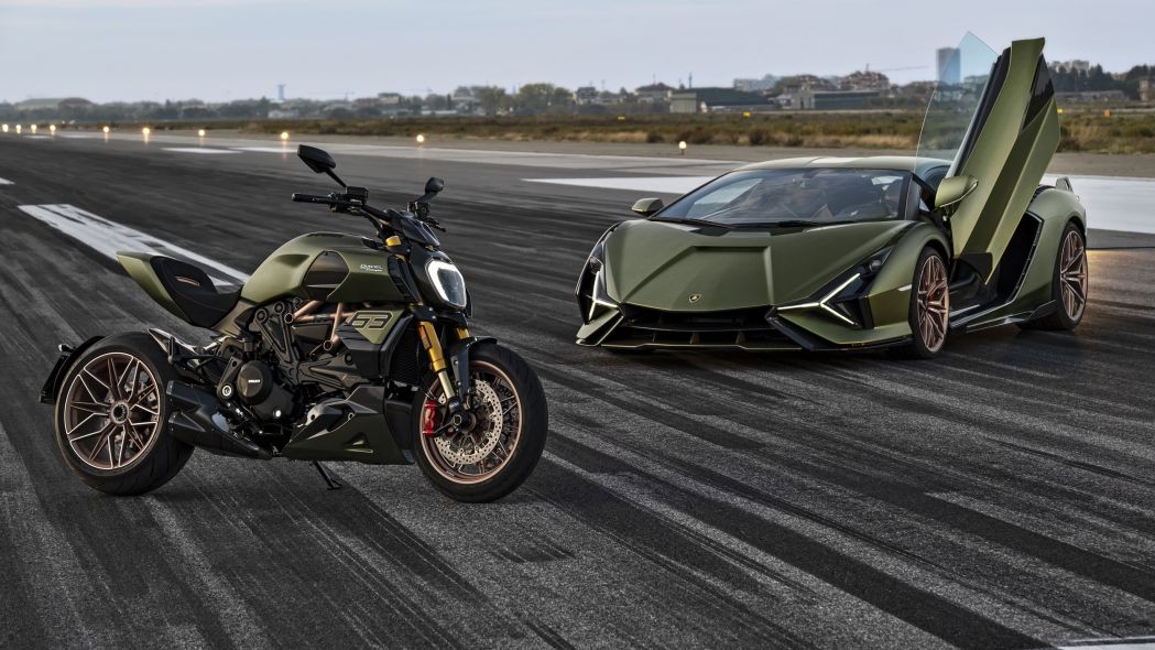 Ducati 1260 Diavel Lamborghini
