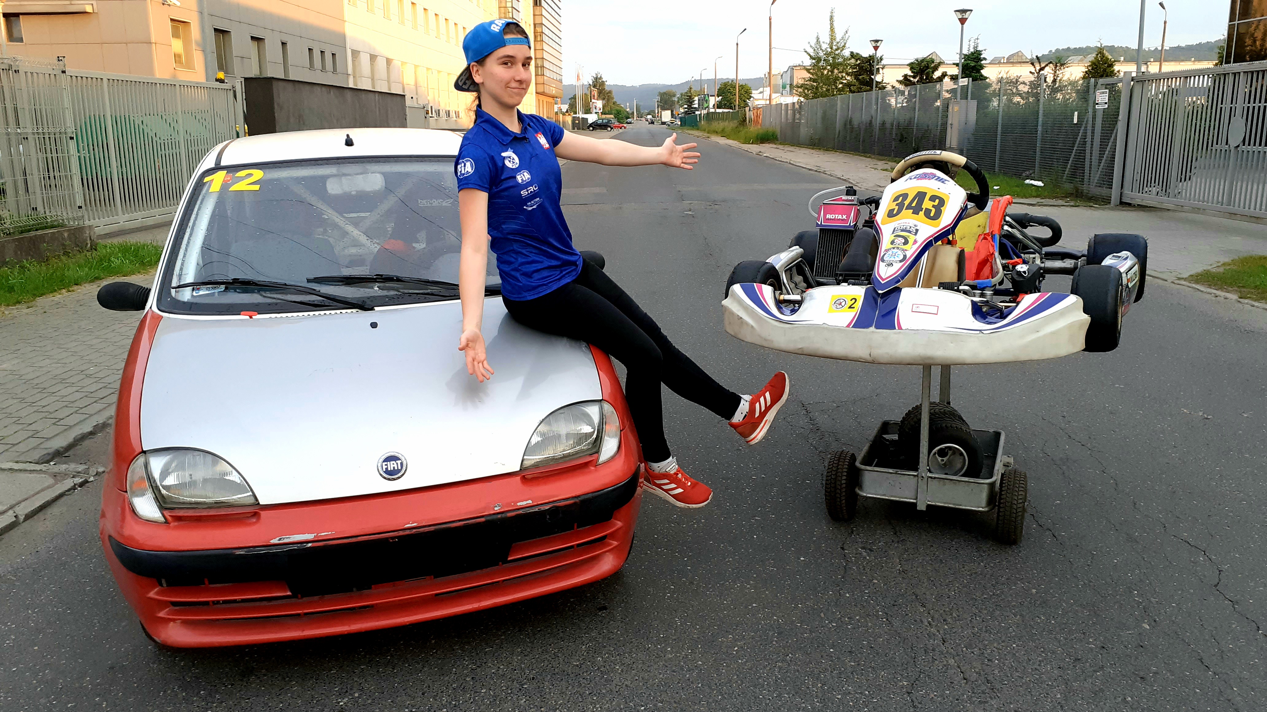 Sara Kałuzińska – z kartingu do rallycrossu