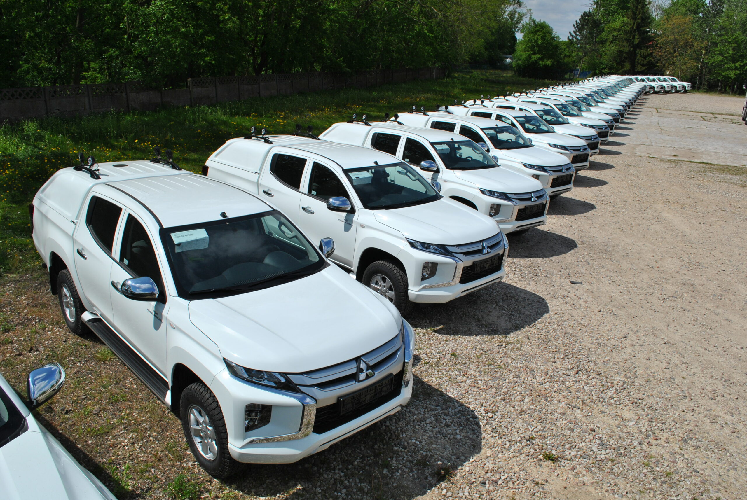 Mitsubishi dostarczy 130 pickupÃ³w L200 dla PKP