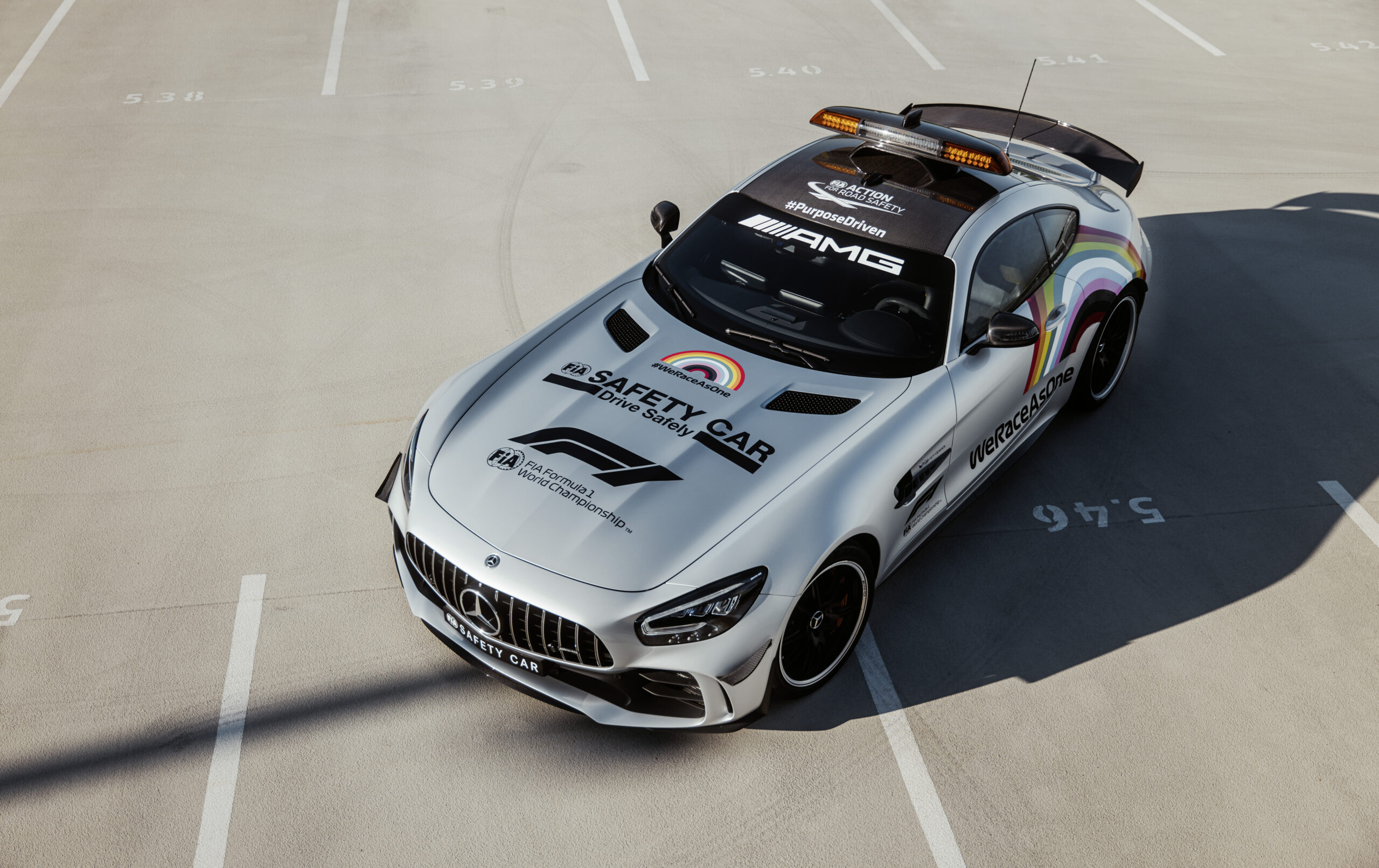 Mercedes-AMG GT - samochÃ³d bezpieczeÅstwa FormuÅy 1 w nowym wydaniu