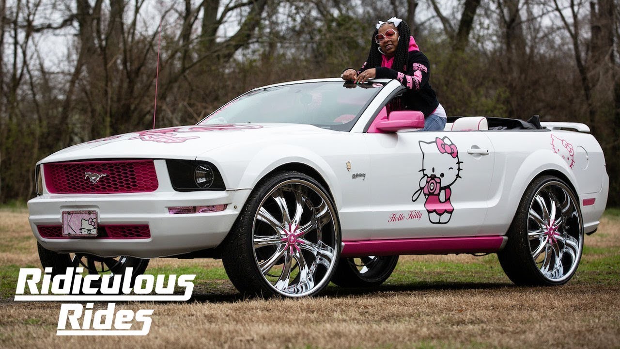 Ford Mustang Hello Kitty - autorski projekt Takiyah Middleton podbija internet!