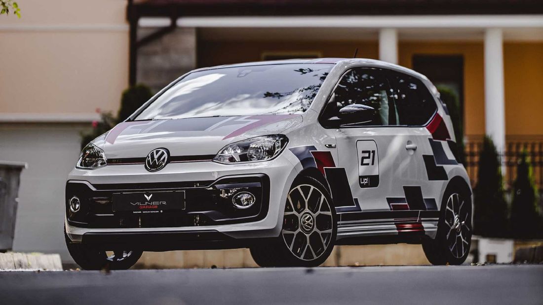 Volkswagen Up! GTI po kuracji u tunera Vilner Garage wyglÄda jak maÅa rajdÃ³wka