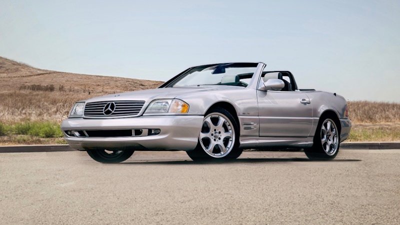 Dwa roadstery Mercedes-Benz SL z 2001 i 2002 roku wystawione na sprzedaÅ¼!