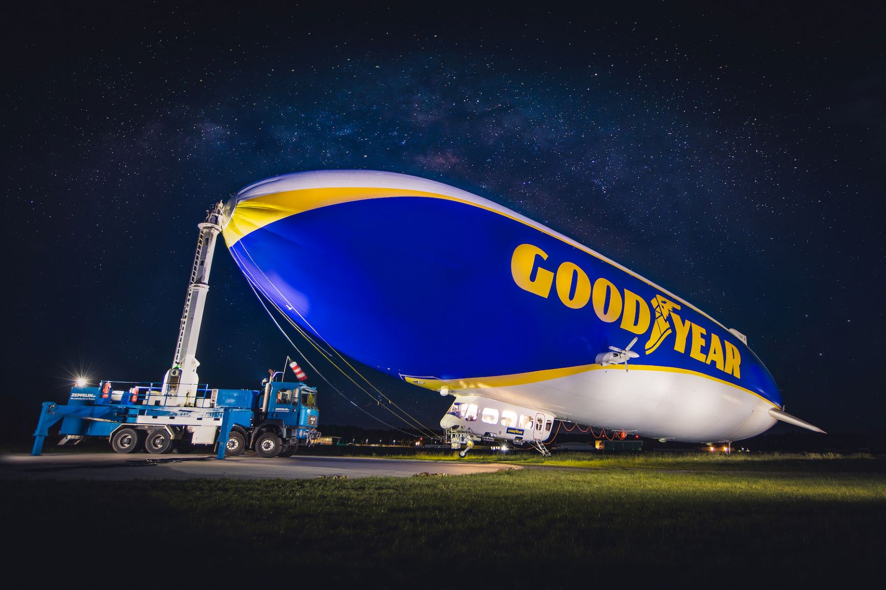 Sterowiec Goodyear Blimp wraca do europejskiego motorsportu