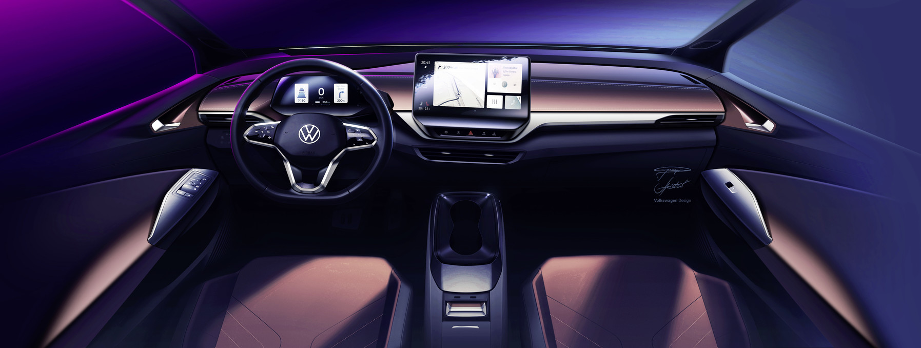 WnÄtrze Volkswagena ID.4 zaprezentowane. Zobaczcie pierwsze zdjÄcia!