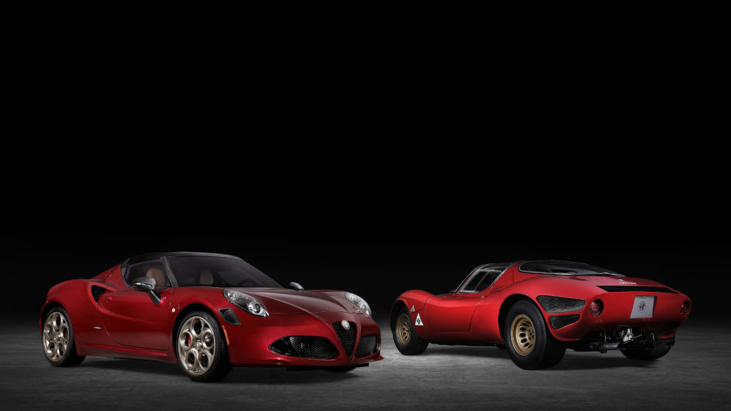 Alfa Romeo 4C Spider 33 Stradale Tributo