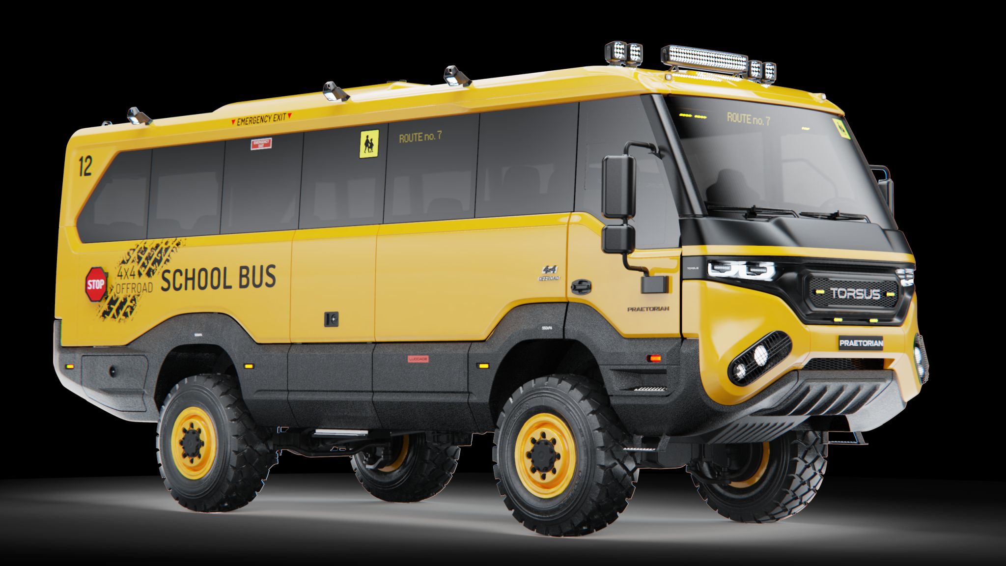 Torsus Praetorian School Bus