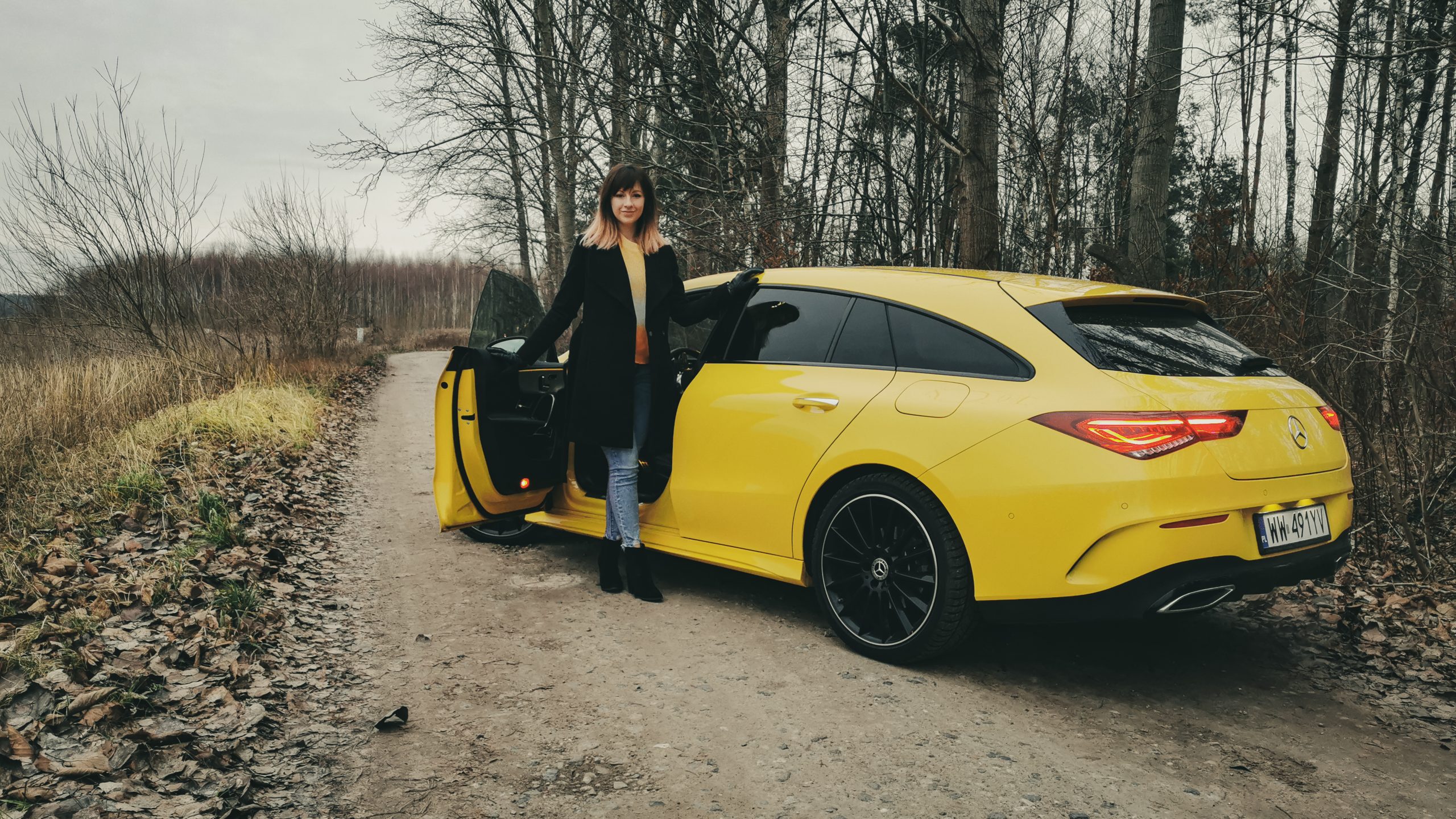 Test Mercedes CLA200 Shooting Brake bananowe życie