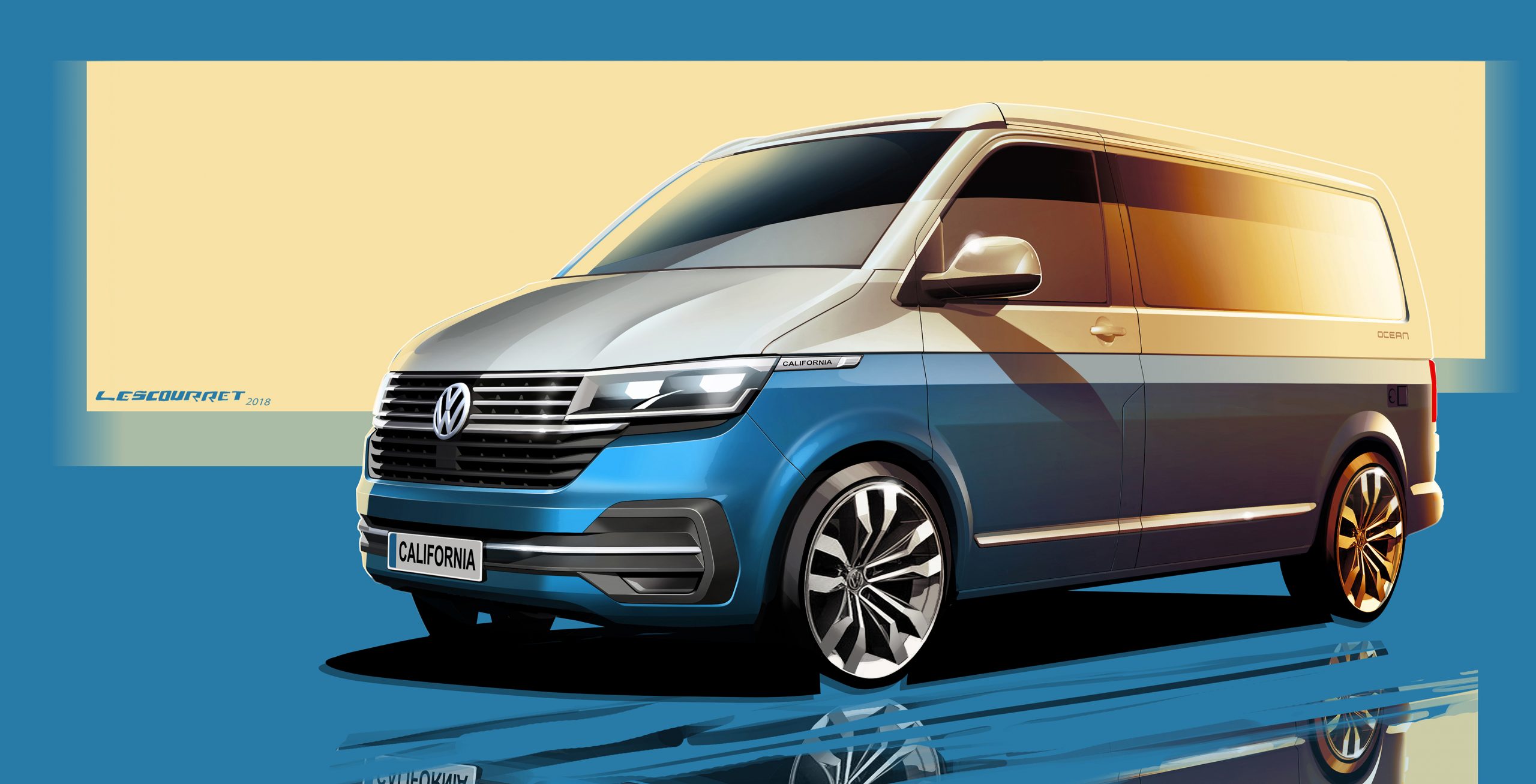 Taki będzie nowy Volkswagen California Motocaina.pl