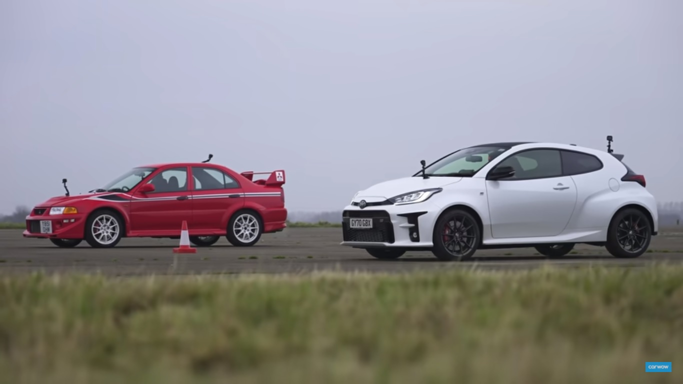 Toyota GR Yaris kontra Mitsubishi Lancer Evolution