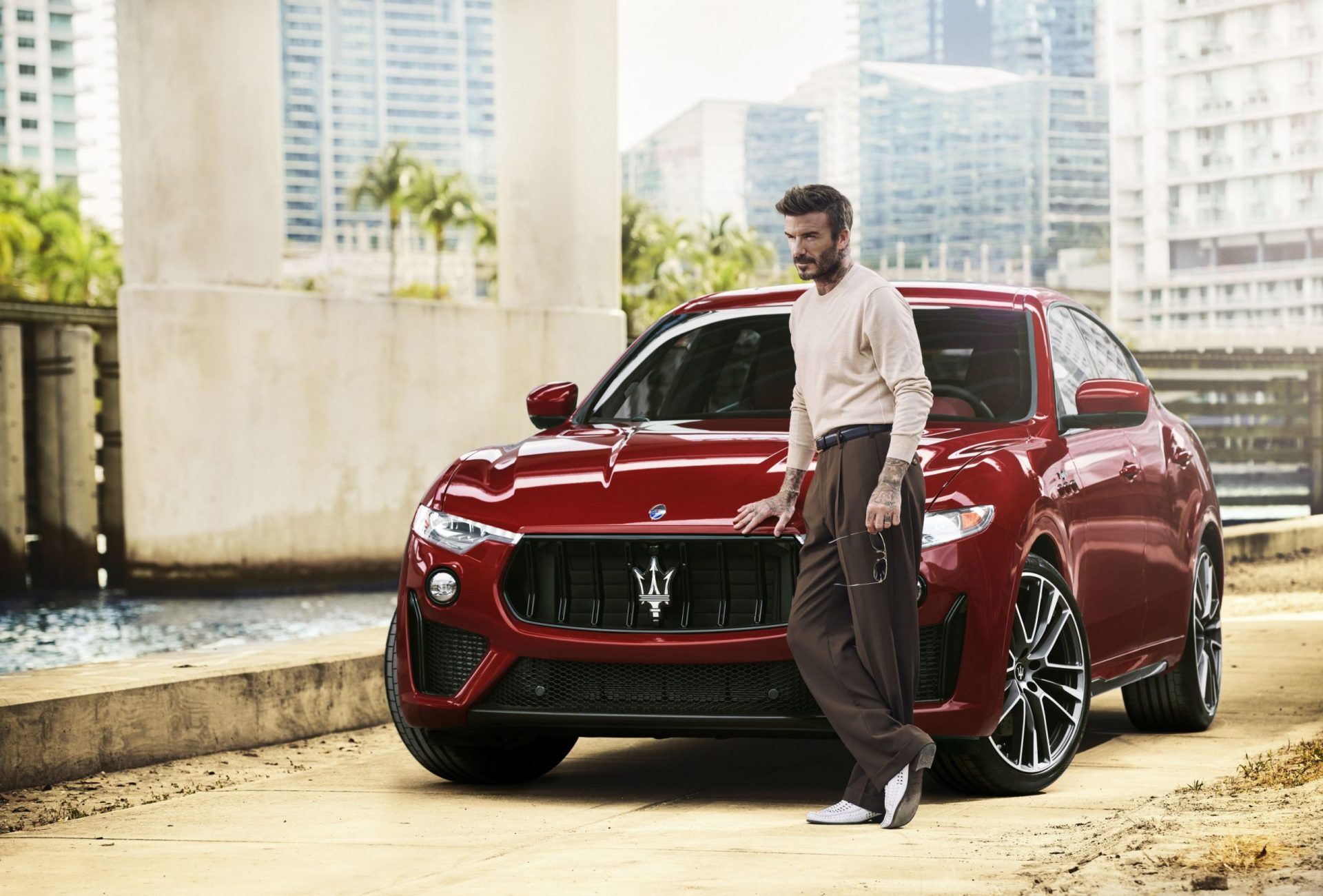 David Beckham zostaÅ ambasadorem Maserati