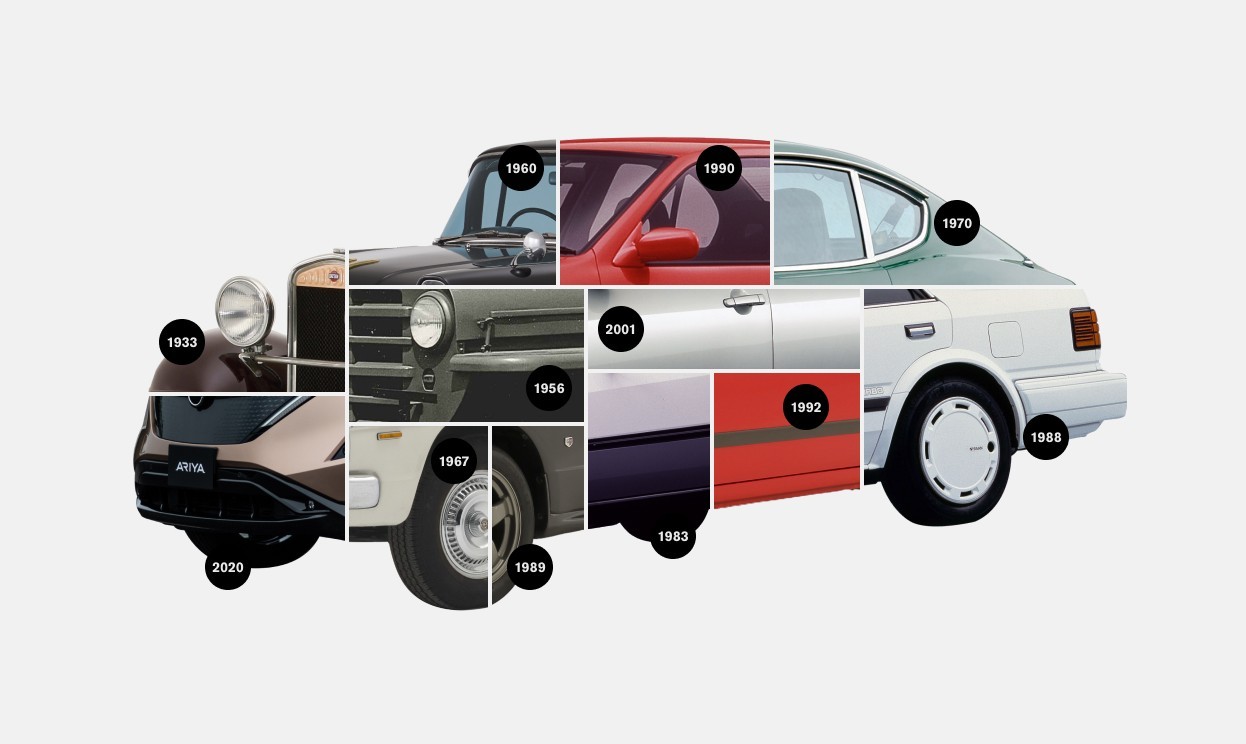 Nissan, czy dzieÅo sÅoÅca. Zobaczcie, jak zmieniaÅ siÄ logotyp marki na przestrzeni lat?