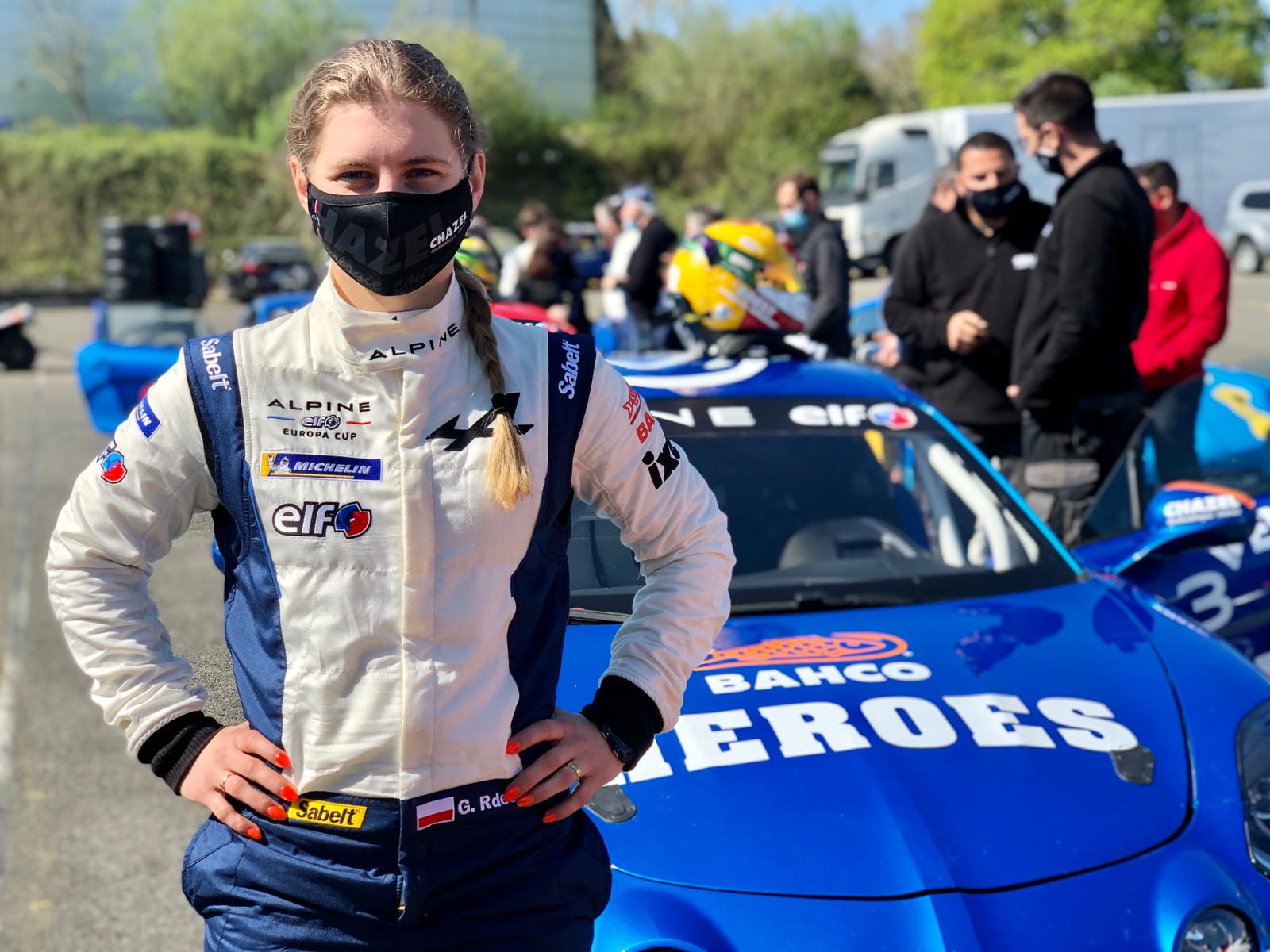 Gosia Rdest zaliczyÅa udany, pierwszy start w Alpine Europa Cup