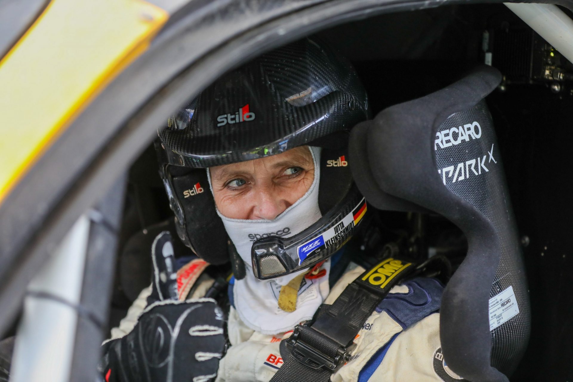 Jutta Kleinschmidt w roli dÅ¼okera w Extreme E