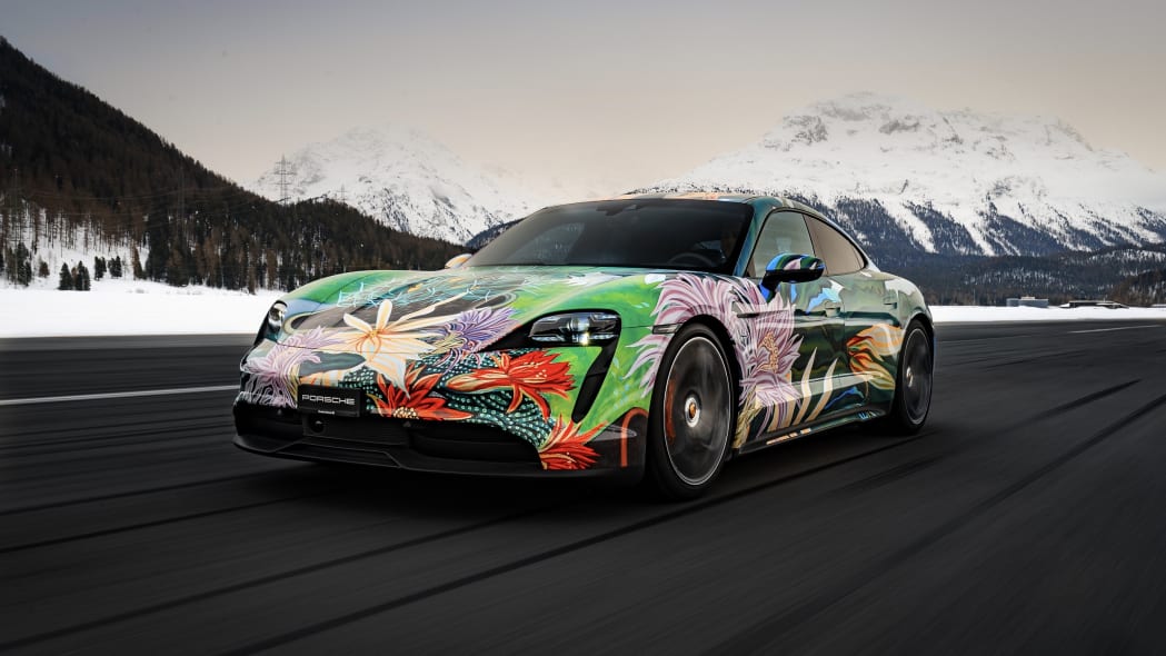 Porsche Taycan 4S - wyjÄtkowy art car