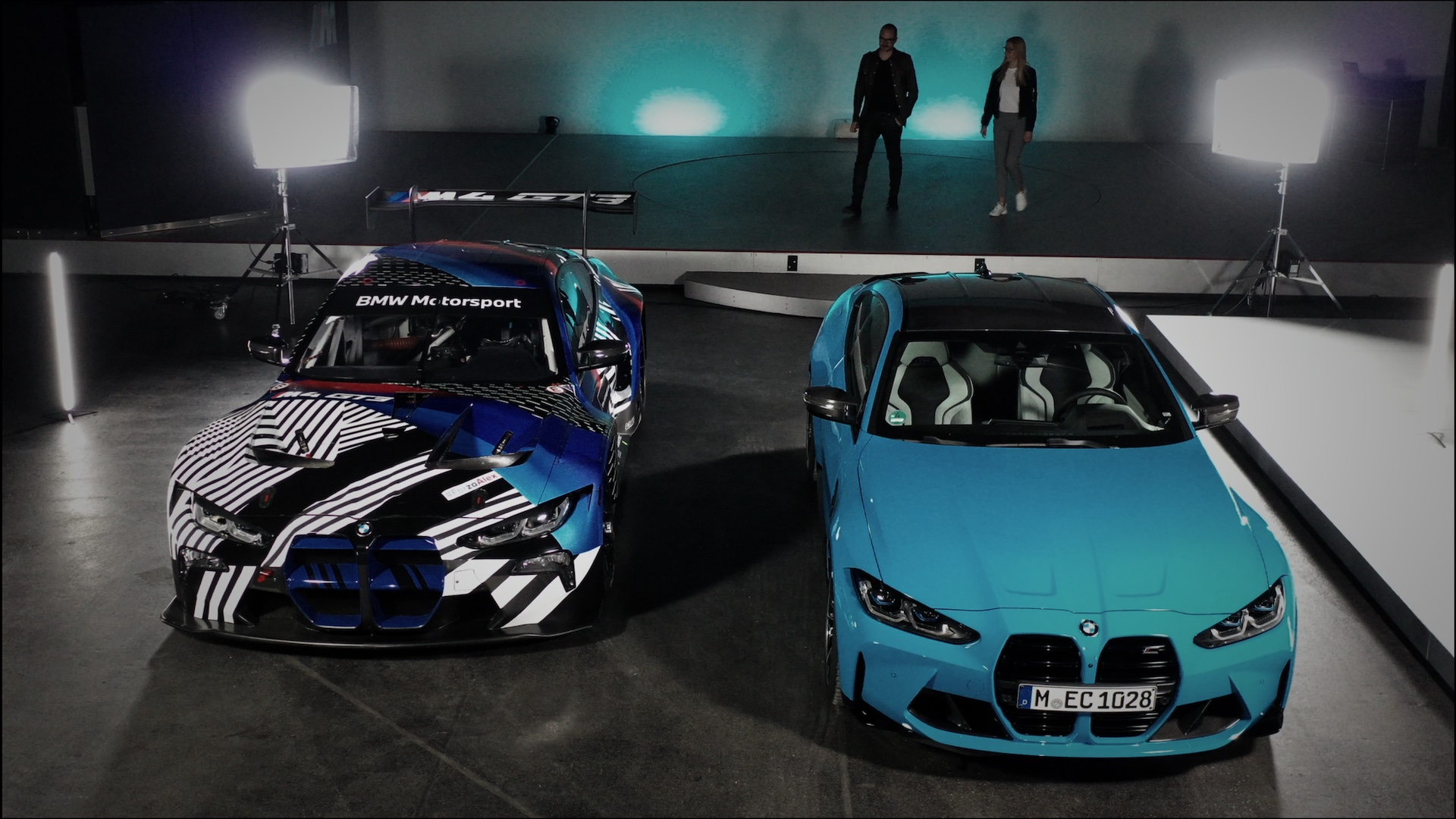 BMW M4 spotyka BMW M4 GT3