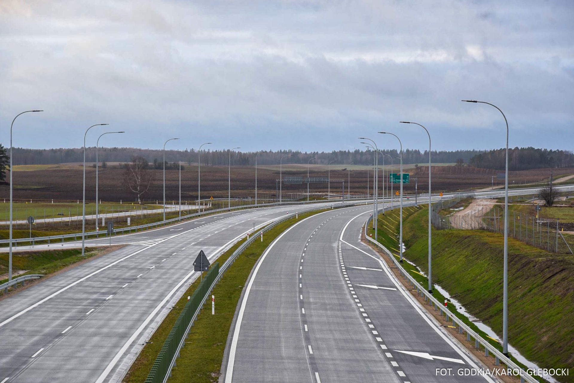 S61 - Via Baltica - pomiÄdzy wÄzÅami Kalinowo i Raczki, fot. materiaÅy prasowe / GDDKiA