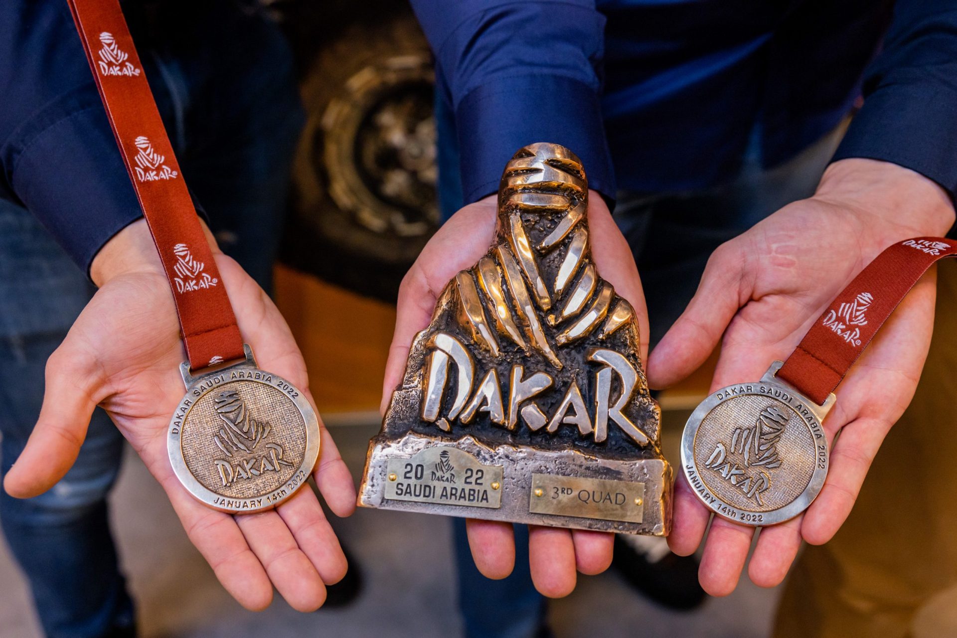 Kamil Wiśniewski na quadzie wskoczył na podium Dakaru!