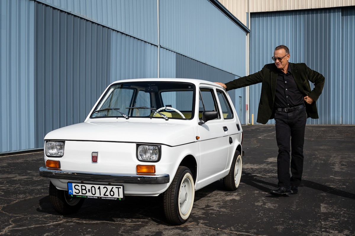 Fiat 126p Tom Hanks