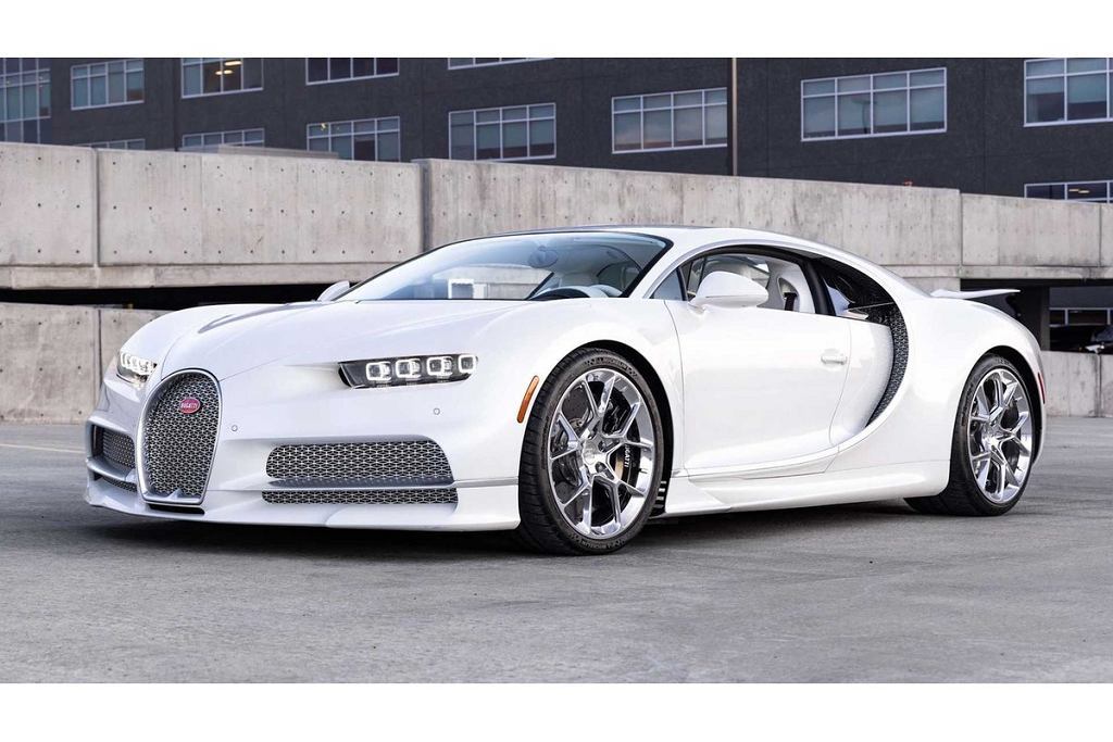 Bugatti Chiron naleÅ¼Äce do rapera Post Malone, fot. duPont Registry