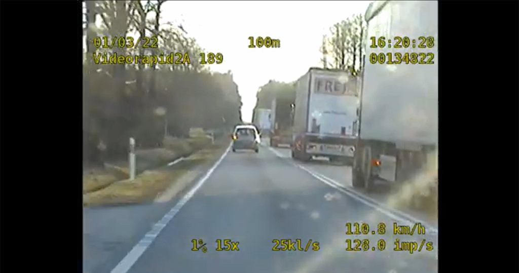 StworzyÅa zagroÅ¼enie na drodze, bo... musiaÅa wyprowadziÄ psa na spacer