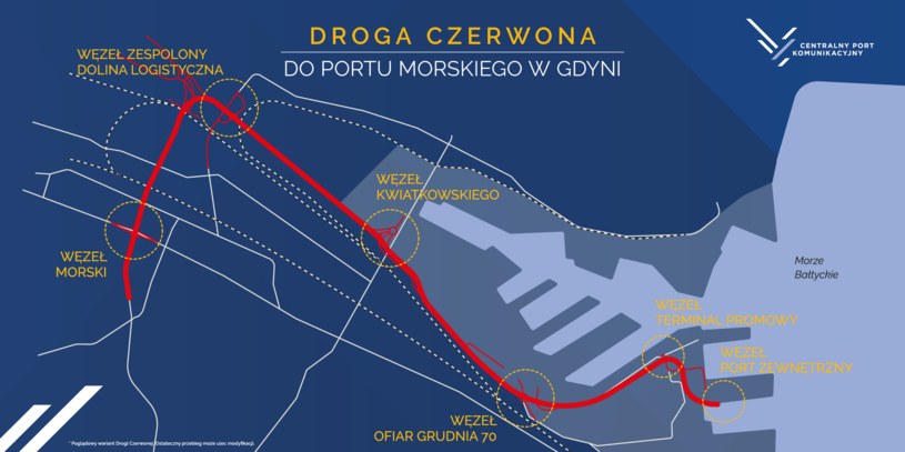 Powstanie Droga Czerwona w Gdyni