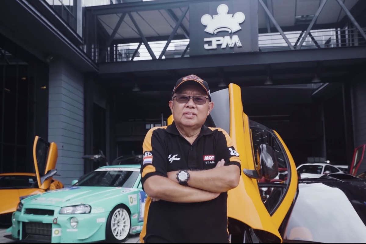 JP Chin kolekcjonuje supersamochody