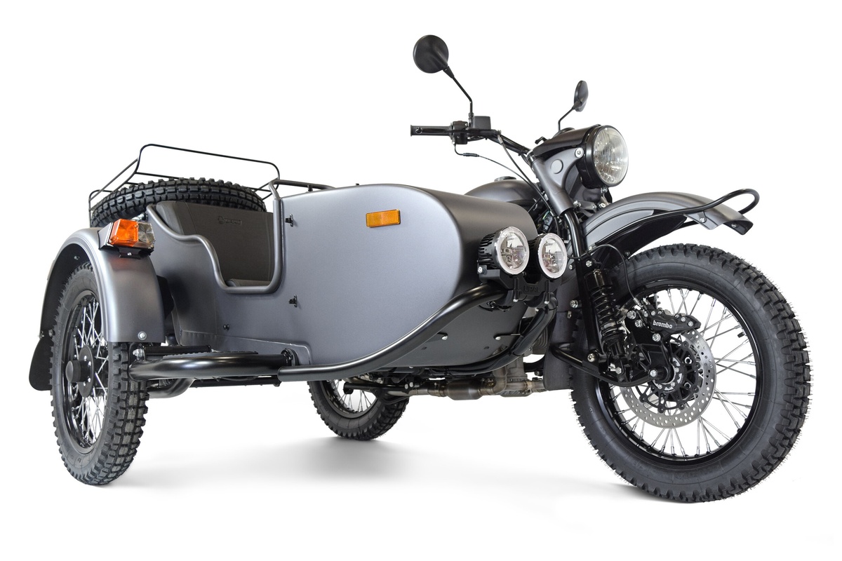 Motocykl Ural z koszem bocznym
