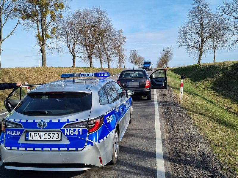 Kobieta zatrzymaÅa siÄ do kontroli, a po chwili uciekÅa. I tak trafiÅa do aresztu