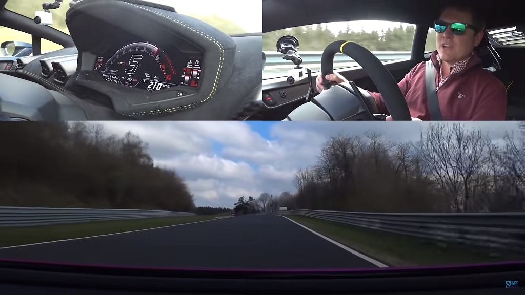 Znany YouTuber Shmee150 wyproszony z toru Nurburgring, fot. screen z serwisu YouTube / Shmee150