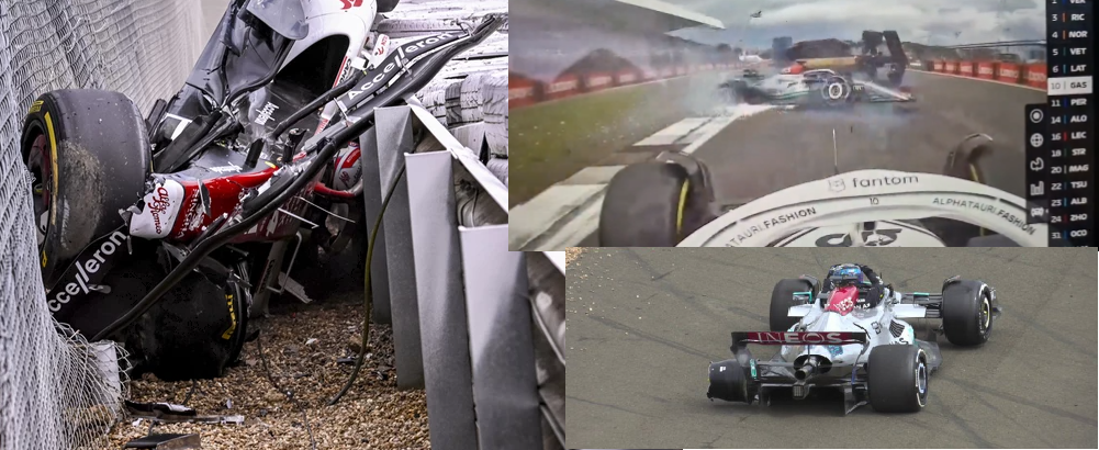 wypadek na Silverstone