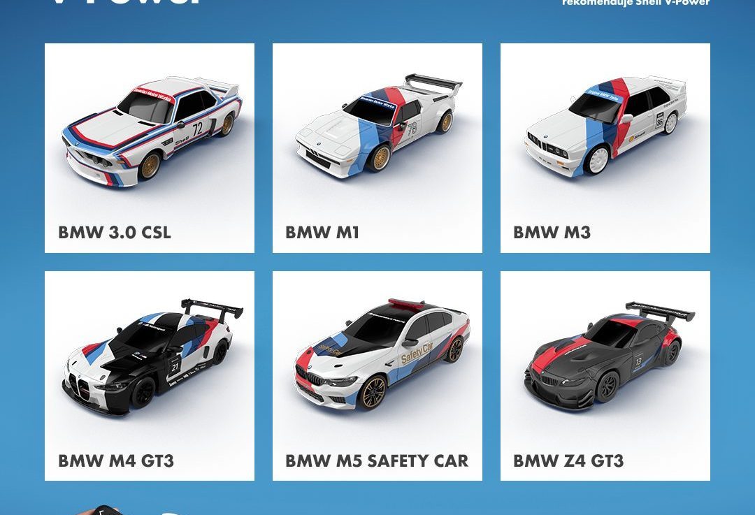 Modele BMW M na stacjach Shell