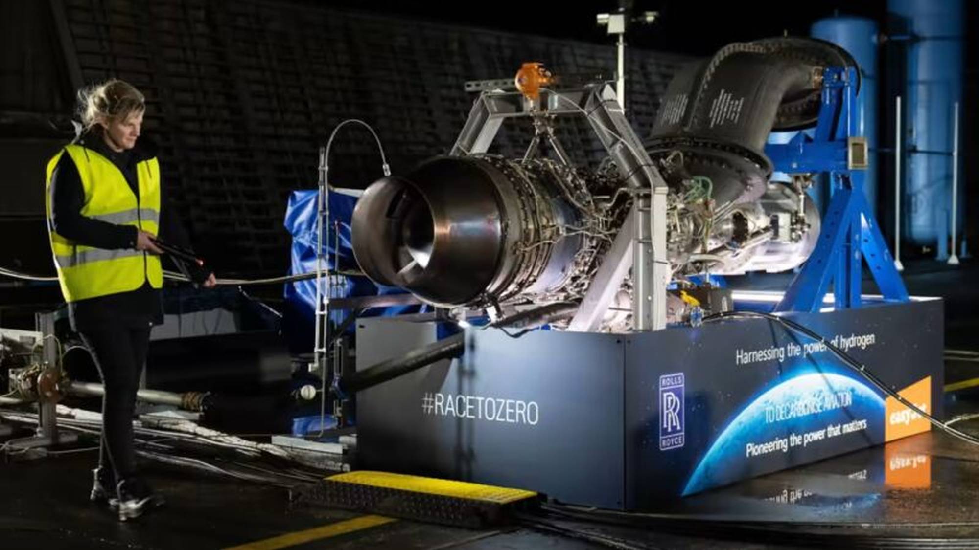 Rolls-Royce testuje silnik lotniczy na wodÃ³r