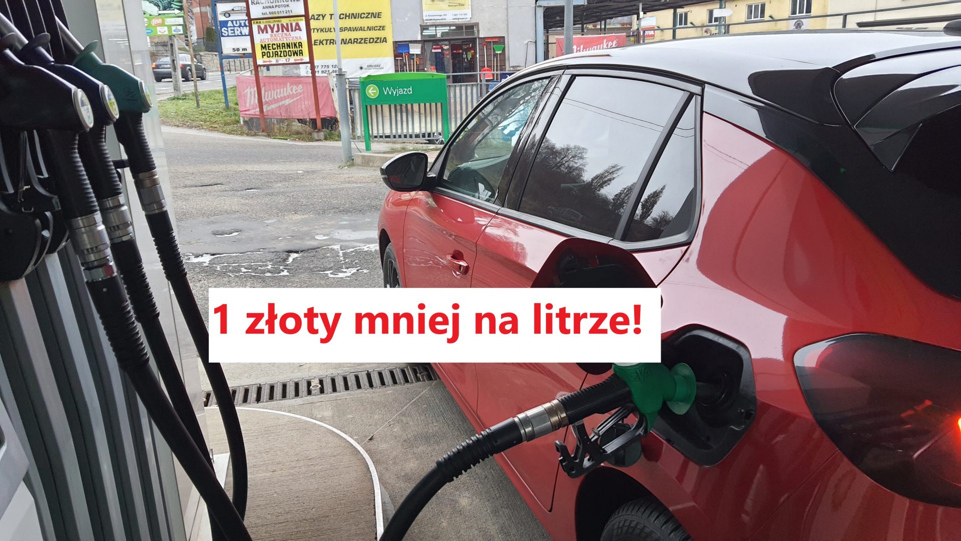 zniÅ¼ka na paliwo